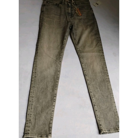 RRL‎ Ralph Lauren Jeans 28 Womens Skinny Stretch Fit Slim Grey Classic New - Picture 4 of 16